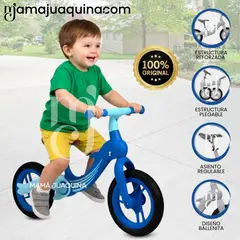Baby - Bicicleta De Equilibrio Plegable «WHALY LOVE» Edición Limitada Blue