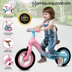 Baby - Bicicleta De Equilibrio Plegable «WHALY LOVE» Edición Limitada Pink