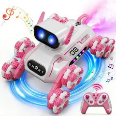 GENERICO - Perro Robot Interactivo Control + Pulsera Sensorial VIRAL 2026