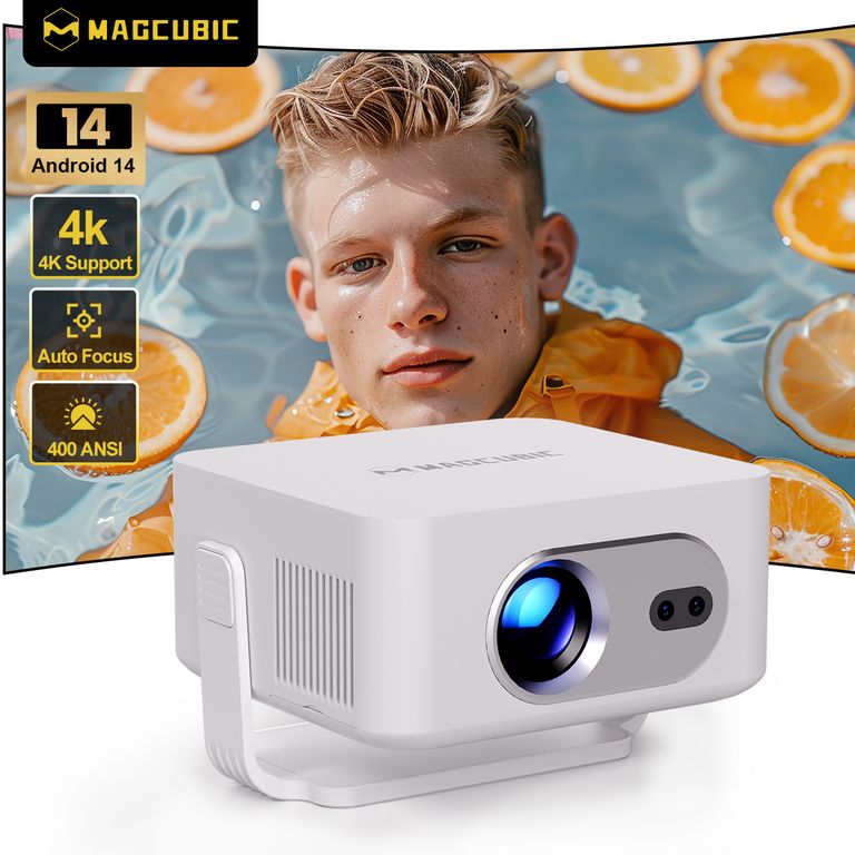 Proyector Hy300 Max Magcubic 4K 400Ansi Smart AutoFocus Android14 2026
