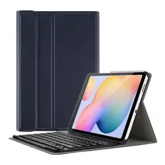 GENERICO - Funda con Teclado TouchPad Para Xiaomi Pad 7/Pad 7 pro - Azul
