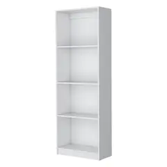 FMFURNITURE - Estante 4 Repisas Fm-017B Blanco