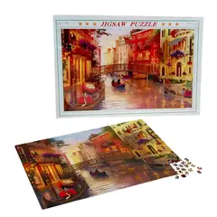 GENERICO - Divertido Rompecabeza Atardecer en Venecia 50x75cm