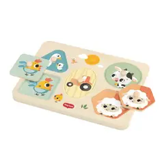 TINY LOVE - Puzzle de Madera Farmers Fun Day