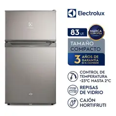 Electrolux - Frigobar Frost 83L Gris ERT95S2P5AS