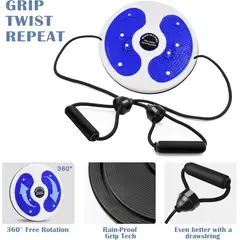 OEM - Disco De Balance Twister Quema Grasa Abdominal Con Ligas Elásticas