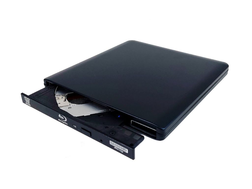 Lectora Externa Blu-ray - DVD - CD BUSlink BDC-48-U3 Negro USB - Open Box - Nuevo