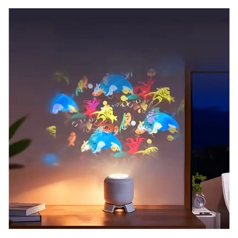 PROYECTOR LED DE CIELO ESTRELLADO Y OCEANO PARA DORMITORIO