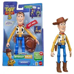 Toy Story - 5 Figura Woody Con Voz Interactiva Y Sonidos
