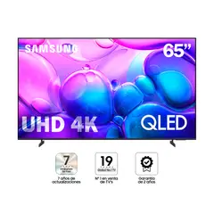 SAMSUNG - Televisor 65 QLED QN65Q6FAAG Vision AI Smart TV - Negro