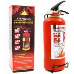 JET - Extintor De Emergencia 1Kg Con Base De Metal