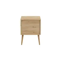MASIVA HOME - Velador Mesa de Noche Lauren Marron -