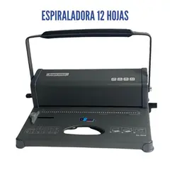 GENERICO - Espiraladora 12 hojas Palanca en U