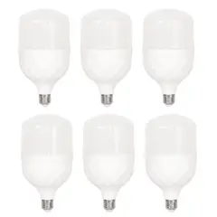 EXTRALED - Pack x6 Foco LED T100 Botella High Power 30W Luz Blanca