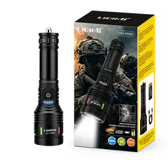 LIDIMI - Linterna Tactica Led Ld-1512a 30w Con Zoom