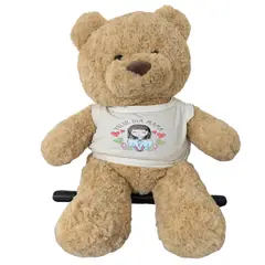 GENERICO - Oso de Peluche Gigante 60cm Antialérgico Personalizado Día de la Madre Regalo diseño Mamá-10