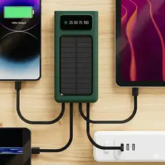 GENERICO - Bateria Portatil 20000 maH Carga Rapida