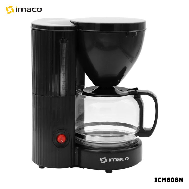 CAFETERA 6 TAZAS NEGRA - ICM608N