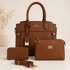 MARCO XENIA - Cartera Panameña - 3 Piezas