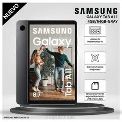 SAMSUNG - Tablet Galaxy TAB A11 4GB 64GB SSD 8.7 - SM-X133 - GRAY