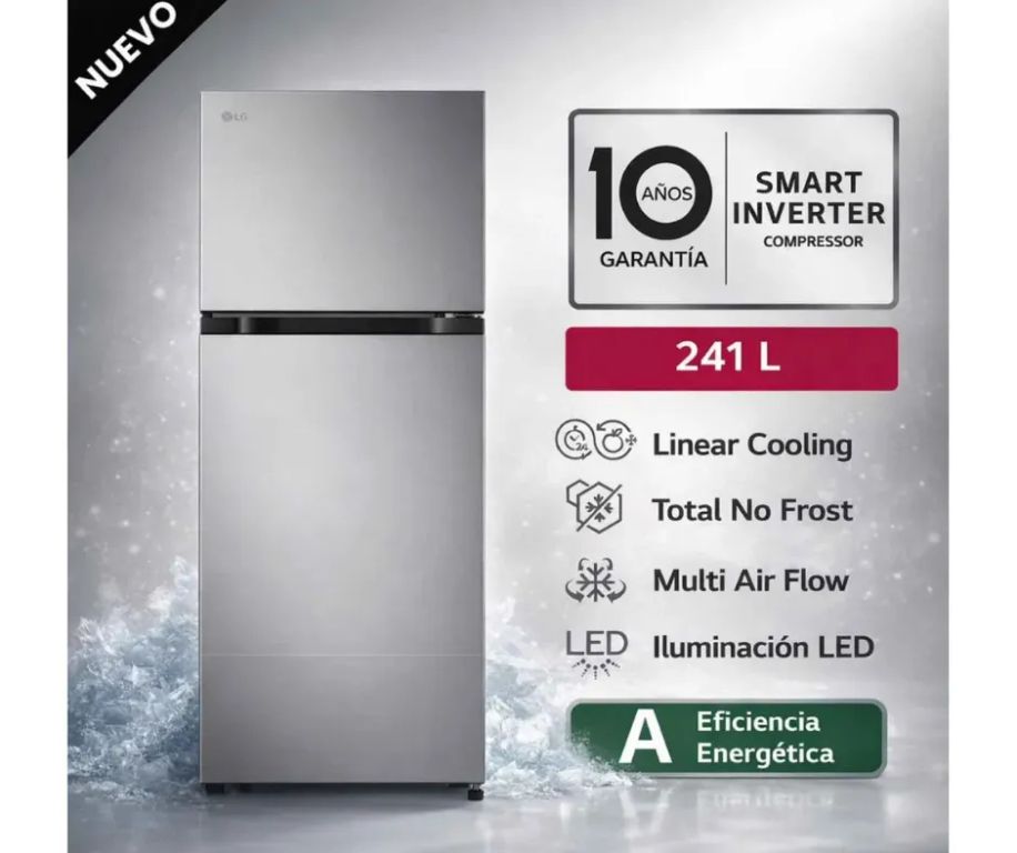 Refrigeradora 241L No Frost VT24BPY Plateado
