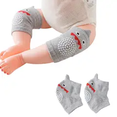 GENERICO - Protector de rodilla gris tiburón para Bebe rodillera