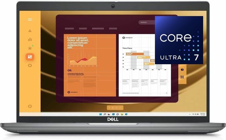 LATITUD 5450 INTEL CORE ULTRA 7 155U 16GB 512GB 14 FHD TACTIL WINDOWS 11 PRO