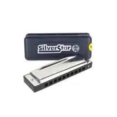 HOHNER - Armónica Diatónica Silver Star - Nota C