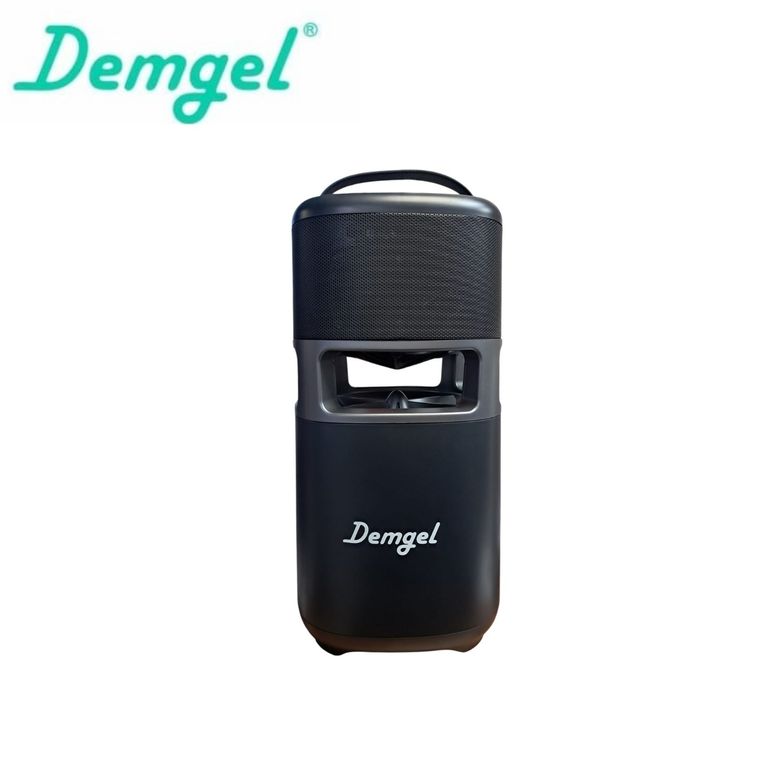 Parlante Demgel Inalambrico 100 Watts RMS 360° 5 Horas BT/USB/TWS/AUX 5200mAh D-P1601 (2026)