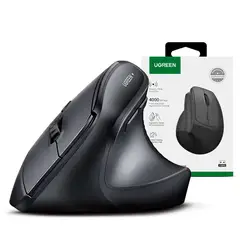 UGREEN - Mouse Ergonómico Vertical Silencioso 2.4ghz Inalámbrico Dpi M571