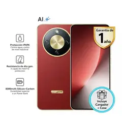 HONOR - Magic 8 Lite 8 GB / 256 GB Rojo
