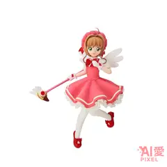 TAITO - FIGURA SAKURA KINOMOTO CLOW CARD VER. CARDCAPTOR SAKURA COLECCIONABLE ANIME