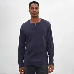 Drop The Label - Polo Henley 100% Algodón Pima