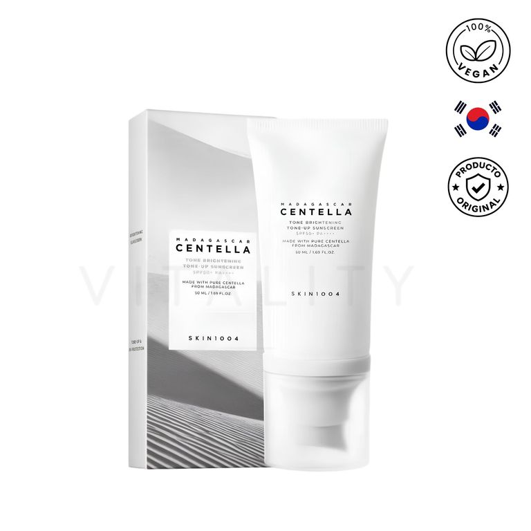 Protector Solar Facial Coreano Tone Up Madagascar Centella T