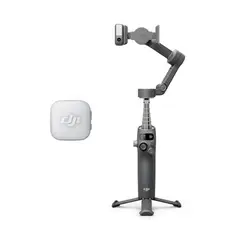 DJI - Estabilizador Pack para Vlogs Osmo Mobile 7P Transmisor Mic Mini 2）