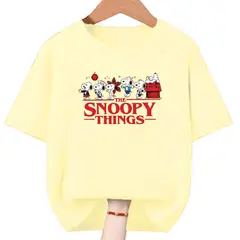 GENERICO - Polos Algodon Snoop Stranger Things - Tallas 6 hasta XL