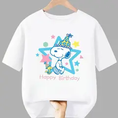 GENERICO - Polos Algodon Snoop Happy - Tallas 6 hasta XL