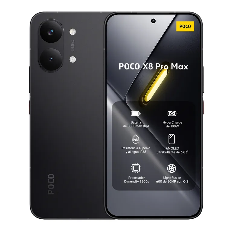 POCO X8 Pro Max Negro 12 GB + 512 GB