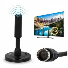 GENERICO - Antena TV HD Digital 360° Imantado Para Televisor LCD Smart TV Decodificadores