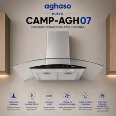 AGHASO - Campana Chimenea Touch CAMP-AGH07