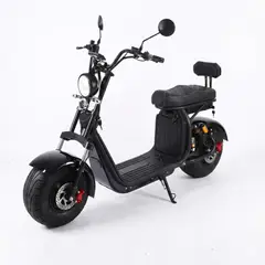 MAMMUT - Moto Electrica Chopper Scooter 1500w Llantas Anchas Bateria litio 60V Estilo Harley