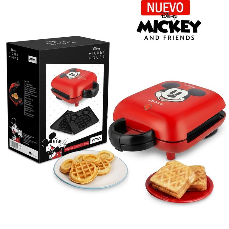 Waflera Sandwichera de Mickey Disney