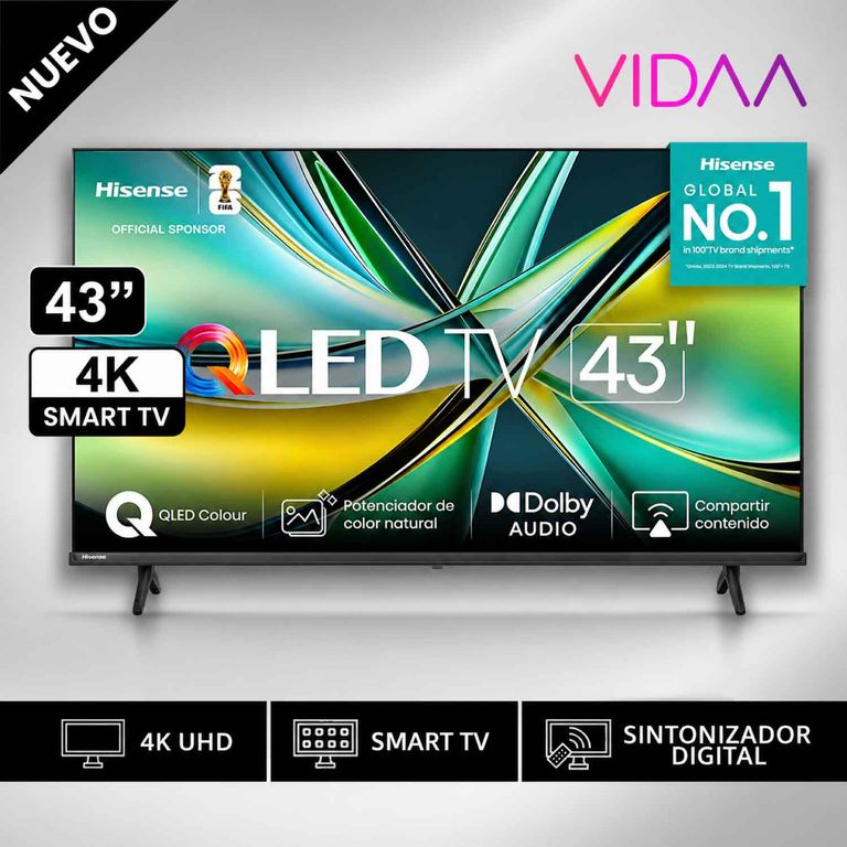 Televisor Smart TV 43 QLED FHD 43Q4SV