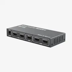 CABLETIME - Spliter de Video 4 puertos HDMI 4K@30Hz para Monitores Múltiples - CP38G