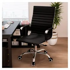 GENERICO - Silla DE OFICINA de PU CON Sistema RECLINABLE