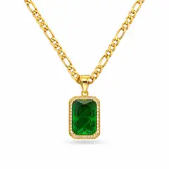GENERAL - Collar Majestic Emerald Essence Elegancia Eterna