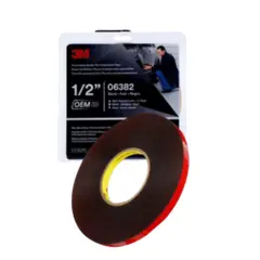 3M - PN 06382 CINTA DE MOLDURAS 1/2'' X 20 MT - UNIDAD