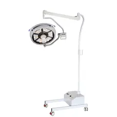 GENERICO - Lámpara Cialítica LED Rodable 140,000 Lux - Luz Quirúrgica Móvil Ajustable 3800–5000K - CRI 95 - Uso Médico y Estético