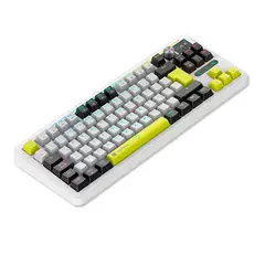 ANTRYX - TECLADO MECANICO INALAMBRICOBT TK950 PRO WHITE, SWITCH RED GATERON