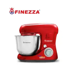 FINEZZA - Batidora 1300 watts rojo 6 velocidades FZ-6822B